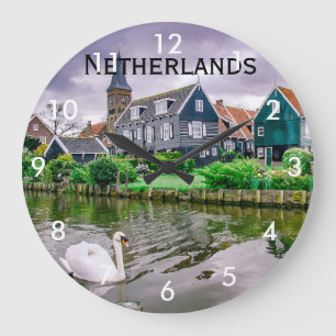Nederlands dorp Marken in Nederland Grote Klok