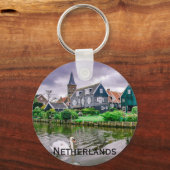 Nederlands dorp Marken Sleutelhanger (Voorkant)