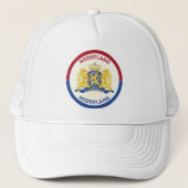 Nederlands Erfgoed Embleem Trucker Pet (Voorkant)