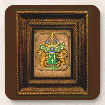 Nederlands familiewapen van Westervelt ingelijst