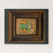 Nederlands familiewapen van Westervelt ingelijst Legpuzzel (Horizontaal)