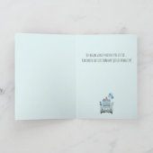 Nederlands Gay Gefeliciteerd Bruiloft Fiat 500 Kaart (Binnen)