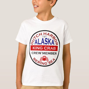 Nederlands Harbour Alaskan King Crab Crew Lid T-shirt