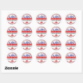 Nederlands Harbour Opilio Crab Crew Lid Ronde Sticker (Vel)