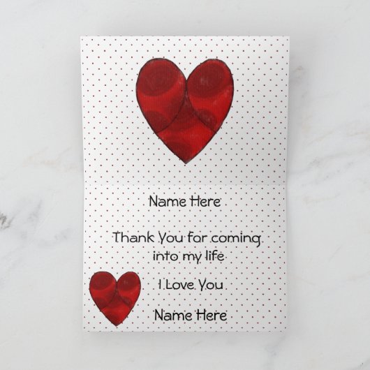 Nederlands hart kaart (Binnen)