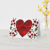 Nederlands hart kaart (Gele Bloem)