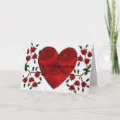 Nederlands hart kaart (Voorkant)