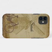 Nederlands Holland Scene met Hoesje voor windmolle (Achterkant (horizontaal))