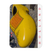 Nederlands houten kousenbord magneet (Verticaal)