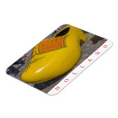 Nederlands houten kousenbord magneet (Linkerzijde)