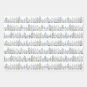 Nederlands huis met fietsen Amsterdam Inpakpapier Vel (Voorkant 2)