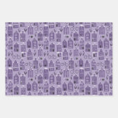 Nederlands huis met fietsen met tulps Amsterdam Inpakpapier Vel (Voorkant 2)