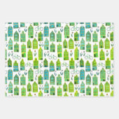 Nederlands huis met fietsen met tulps Amsterdam Inpakpapier Vel (Voorkant 3)