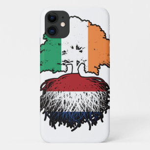 Nederlands - Ierse vlag voor boomstammen Case-Mate iPhone Case
