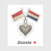 Nederlands Indonesisch Sticker (Vel)