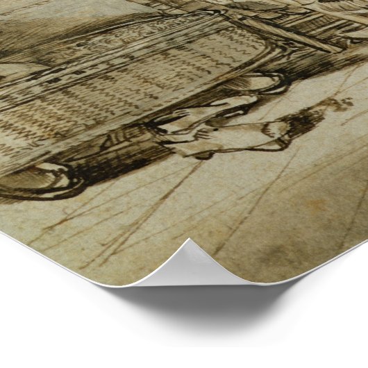 Nederlands interieur, 1617 poster (Hoek)