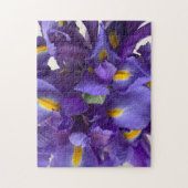 Nederlands iris bouquet legpuzzel (Verticaal)