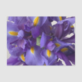 Nederlands iris bouquet tissuepapier (Voorkant)