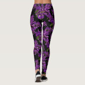 Nederlands Iris Paars Sensation Leggings (Achterkant)