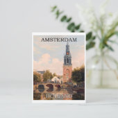 Nederlands Kanaal Amsterdam Briefkaart (Staand voorkant)