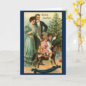 Nederlands Kerstfeest Vrolijk Kerstfeest Custom Kaart (Gele Bloem)