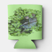 Nederlands Kikkervarken met deukroos-Koelbox Blikjeskoeler (Achterkant)