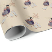 Nederlands Kinder, Delfts uiterlijk, Cadeaupapier (Rol Hoek)