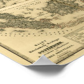 Nederlands koloniaal bezit rond 1840 poster (Hoek)