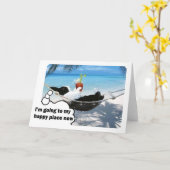 Nederlands konijn in gelukkige plaats kaart (Gele Bloem)