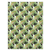 Nederlands konijn op groene stuitbare thuisingang tafelkleed (Voorkant)