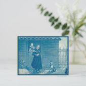 Nederlands kostuum en traditionele levensstijl Briefkaart (Staand voorkant)