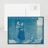 Nederlands kostuum en traditionele levensstijl Briefkaart (Voorkant / Achterkant)