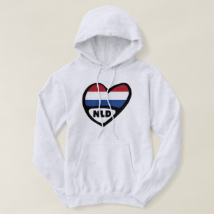 Nederlands landnummer Vlaggenhuis, NLD Hoodie
