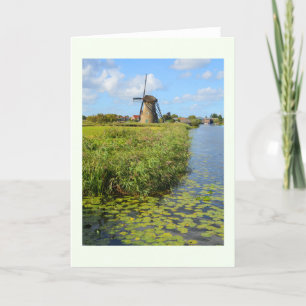 Nederlands landschap feestdagen kaart
