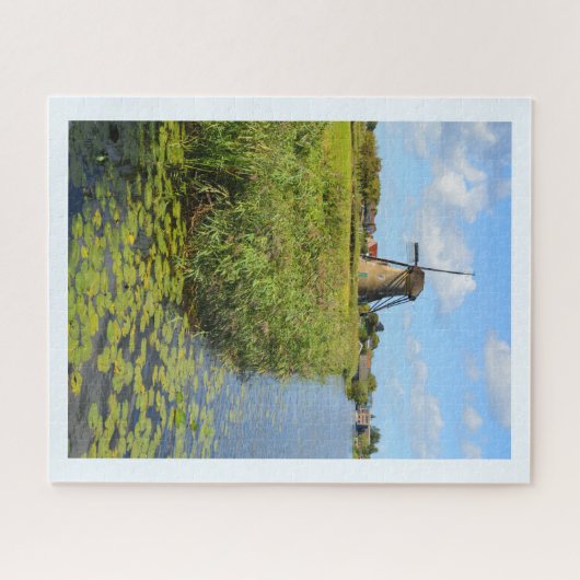 Nederlands landschap legpuzzel (Horizontaal)