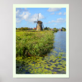 Nederlands landschap poster (Voorkant)