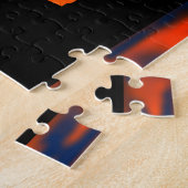 Nederlands landschap Zonnevaste puzzel (Zijkant)