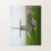 Nederlands landschappelijk landschap gebouwen mole legpuzzel (Verticaal)