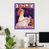  Nederlands Liquor Adverteren Poster (Thuiskantoor)