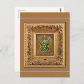 Nederlands Mat van de familie Van Westervelt Briefkaart (Voorkant / Achterkant)