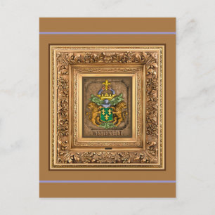 Nederlands Mat van de familie Van Westervelt Briefkaart