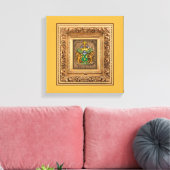 Nederlands Mat van de familie Van Westervelt Canvas Afdruk (Insitu (Woonkamer))