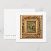 Nederlands Mat van de familie Van Westervelt Feestdagenkaart (Voorkant / Achterkant)