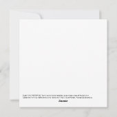 Nederlands Mat van de familie Van Westervelt Feestdagenkaart (Achterkant)