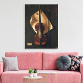Nederlands Meester Muziek Canvasprint met Spanning Canvas Afdruk (Insitu (Woonkamer))