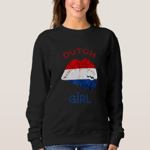 Nederlands Meisje Lippen Nederland Nederlandse Tro Trui