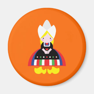 Nederlands meisje magneet