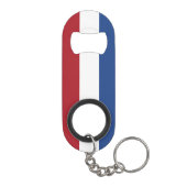 Nederlands Nationaal Pride Patriottisch Mini Flessenopener (Achterkant)