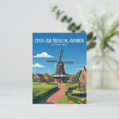 Nederlands Openluchtmuseum Nederland Briefkaart (Staand voorkant)