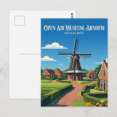 Nederlands Openluchtmuseum Nederland Briefkaart (Voorkant / Achterkant)